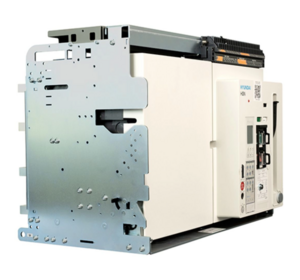 Воздушный автоматический выключатель HYUNDAI HGN40C 3B M2C2S2 54Q BA EL (с корзиной, 4000А,100kA, AC380/415В, реле GPR-LP (50Гц), мот.прив.220В, вкл.катушкой и нез.расц-лем.220В)