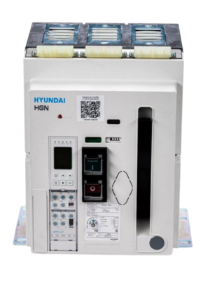 Воздушный автоматический выключатель (RUS) HYUNDAI HGN40B 3V M0C0S0 54Q ВА EL (3 пол., 4000А, 100kA, AC380/415В,реле GPR-LP (50Гц))