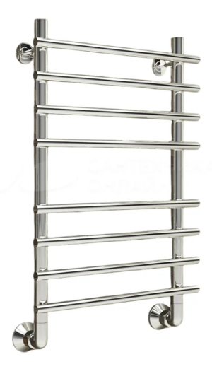 Полотенцесушитель нерж. ТЕРМОДИЗАЙН N Premium (лесенка) W=500, H=1000 (10 перекладин) 1/2"в.р.