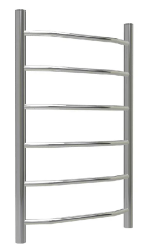 Полотенцесушитель ТЕРМОДИЗАЙН нерж. E (лесенка) W=500, H=800 (6 перекладин) 1/2"в.р.