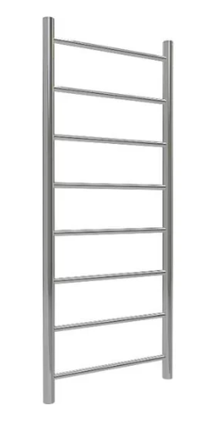 Полотенцесушитель ТЕРМОДИЗАЙН нерж. T (лесенка) W=500, H=1200 (8 перекладин) 1/2"в.р