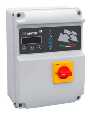 Шкаф (пульт) управления Fourgroup XTREME1-T/10Hp для 1 трехфазного насоса до 10 HP (до 7,5 кВт) IP 55
