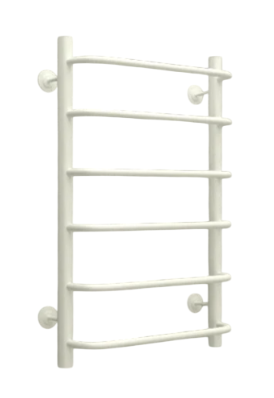 Полотенц. стальн. ТЕРМОДИЗАЙН N Steel (лесенка) W=500,H=1200 (13 перекладин) 1/2"в.р. бел.бархат