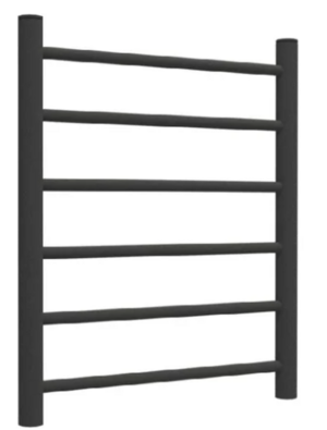 Полотенц. стальн. ТЕРМОДИЗАЙН T Steel (лесенка) W=500, H=800 (7 перекладин) 1/2"в.р. граф.