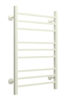 Водяной полотенцесушитель ТЕРМОДИЗАЙН. V Steel (лесенка) W=500, H=800 (12 перекладин) 1/2"в.р.бел.бархат