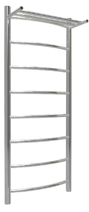 Водяной полотенцесушитель ТЕРМОДИЗАЙН RP (лесенка с полкой) W=500, H=1200 (7 перекладин) 1/2"в.р.