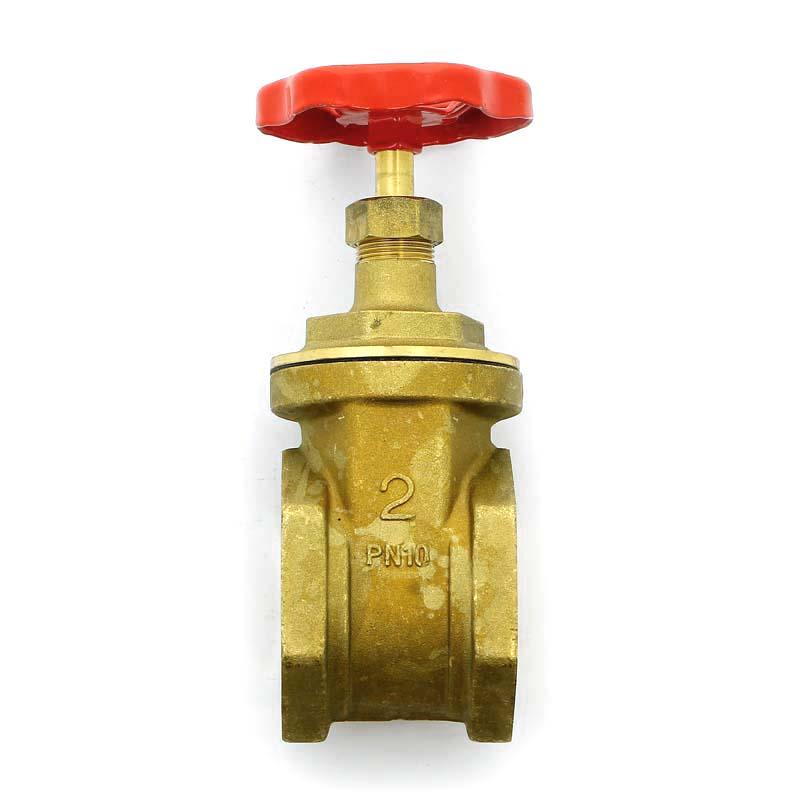 Задвижка В 1 1/4", PN10, латунь Uni-fitt купить с доставкой по РФ