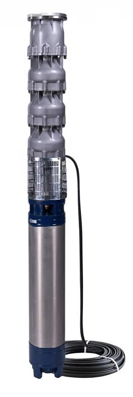Насос погружной центробежный "Vodotok" НЦПЭ-11д-500м³/ч-52м-140кВт-НЧН(380B) без блока защиты и управления