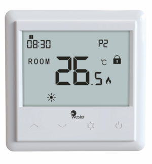 Термостат электронный программируемый Wester RT07P