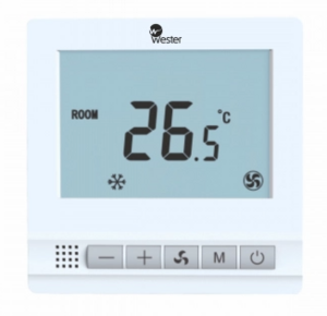 Термостат электронный для фанкойла Wester RT06F