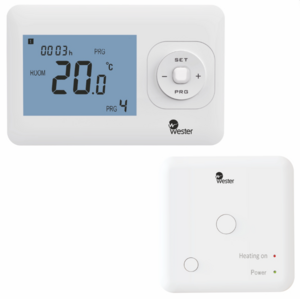 Термостат электронный программируемый беспроводной Wester RT02PRF