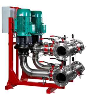 Насосная станция Wilo CO 4 BL 125/275-18,5/4/SK-FFS-R