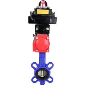 Затвор дисковый поворотный для абразивных сред DN.ru WBV1632E-2W-Fb-H Ду50 Ру16, с приводом D050-39697