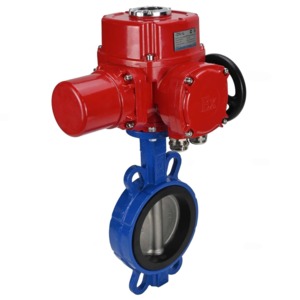 Затвор дисковый поворотный DN.ru WBV1432N-2W-Fb-H Ду150 Ру16, с приводом D050-39624