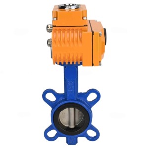 Затвор дисковый поворотный DN.ru WBV1432N-2W-Fb-H Ду100 Ру16, с приводом D050-39578