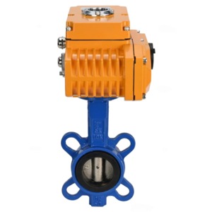 Затвор дисковый поворотный DN.ru WBV1432N-2W-Fb-H Ду100 Ру16, с приводом D050-39564