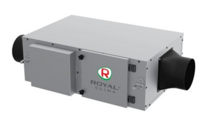 Компактная приточная установка Royal Clima RCV-500 LUX + EH-3400