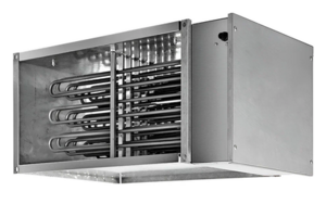 Электрический нагреватель Zilon для прямоугольных каналов ZES 600x350/36