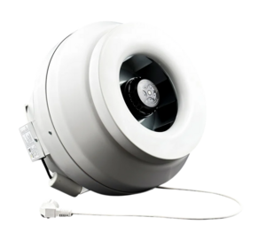 Вентилятор канальный KRAFTAIR круглый ВКК-250 EC для круглых воздуховодов диаметром 125 мм