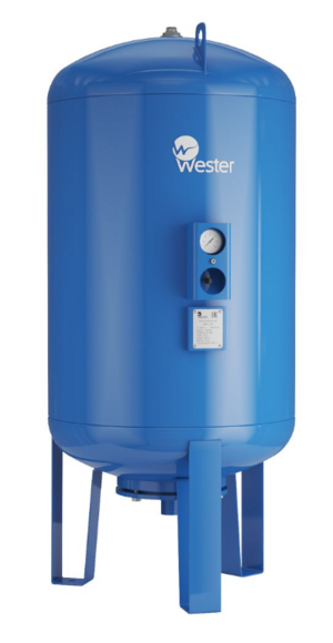 Гидроаккумулятор WESTER WAV 200л 16 бар
