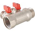 Коллектор Valtec с отсекающими кранами, под евроконус VTC.580.NE.0602 заказать со складов по всей России