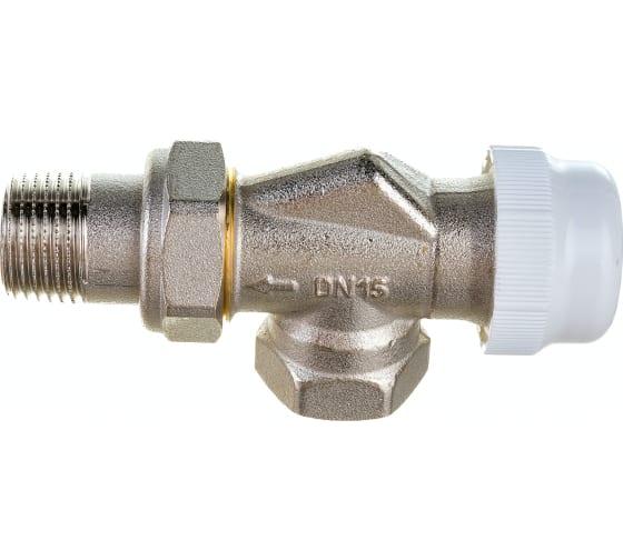 Клапан термостатический Valtec VT.179.N.04 угловой с осевым управлением купить с доставкой по РФ