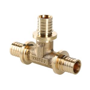 Фитинг аксиальный Valtec VTM.431.BG.202016 универсальный – тройник надвижной