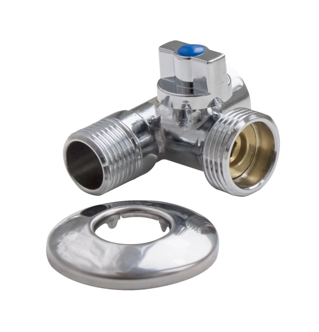 Кран шаровой для подкл. с/т приборов Valfex 1/2"x3/4"x1/2" купить с доставкой по РФ