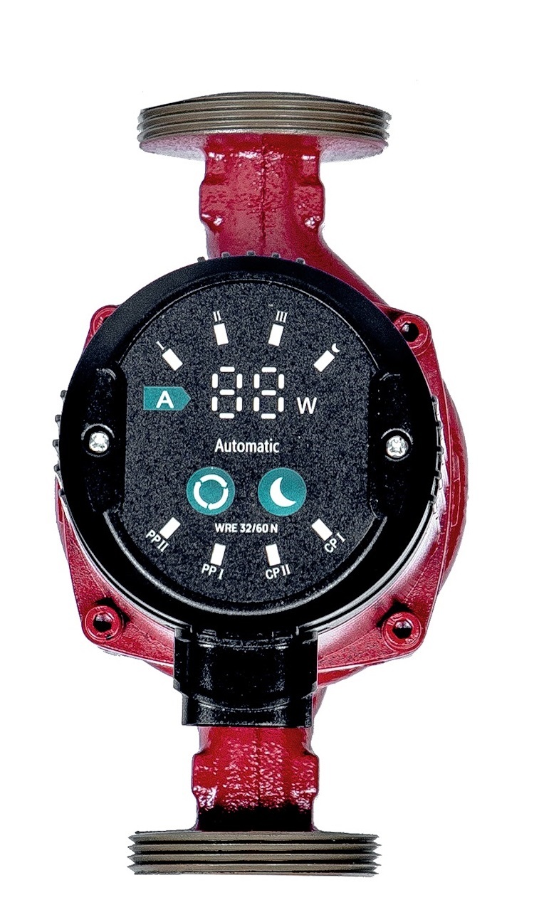 Циркуляционный насос Wellmix WRE 32/60-180 N (корпус - нерж.сталь, частотное регулирование) купить с доставкой по РФ