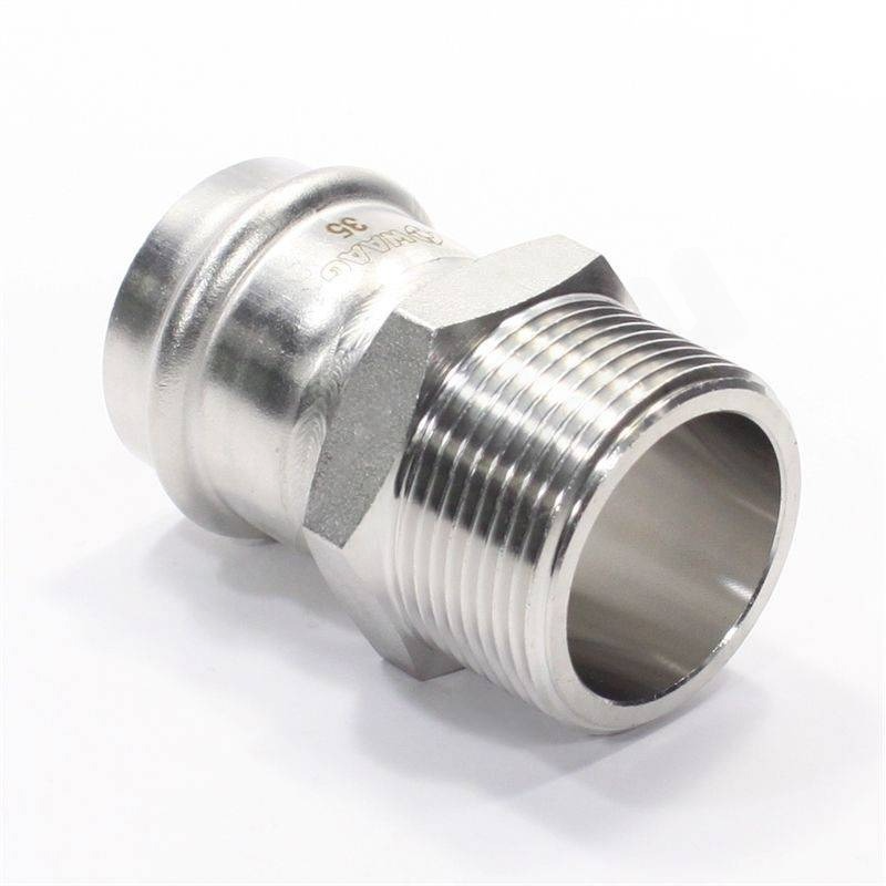 Переходник WAAG Heavy Inox 35-1 1/4" пресс-резьба сталь нержавеющая купить с доставкой по РФ