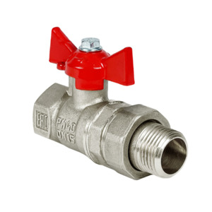 Кран шаровой VALFEX Ду25 Ру40 ручка-бабочка 11Б27фт1М VF.227.NB1.100.N/P59