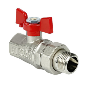 Кран шаровый Valfex Ду1/2" PREMIUM (56/14) ручка-бабочка
