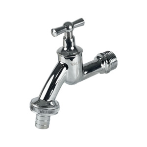 Кран водоразборный Valfex латунь Ду20 НР прямой ручка-вентиль 60/5