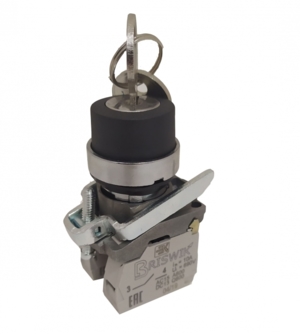 Переключатель Briswik КПЕ 1504 -КС черный IP54 УХЛ2 10А 0но+4нз