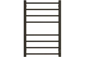 Полотенцесушитель электрический СТН КВАДРАТ ТЕПЛА Ladder X-M-80/50-D-LO-B